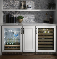 Monogram-Panel Ready-Beverage Center ZDBI240HII