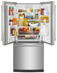 Maytag-Stainless Steel-French 3-Door MFW2055FRZ