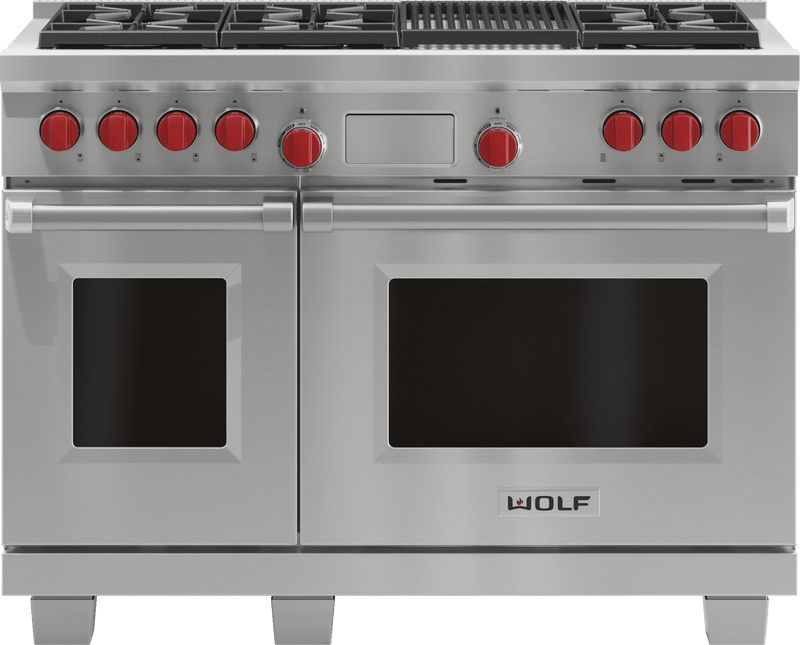 Wolf-Stainless Steel-Dual Fuel DF486C