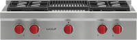 Wolf-Stainless Steel-Gas SRT364C