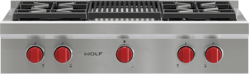 Wolf-Stainless Steel-Gas SRT364C