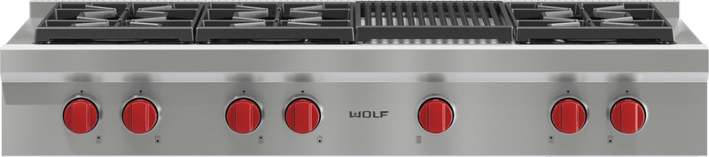 Wolf-Stainless Steel-Gas SRT486C