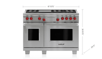 Wolf-Stainless Steel-Dual Fuel DF486G