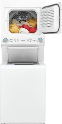Frigidaire-White-Stacked Washer/Dryer FLCE752CAW