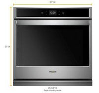 Whirlpool-Stainless Steel-Single Oven WOS51EC7HS