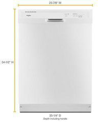 Whirlpool-White-Front Controls-WDF330PAHW